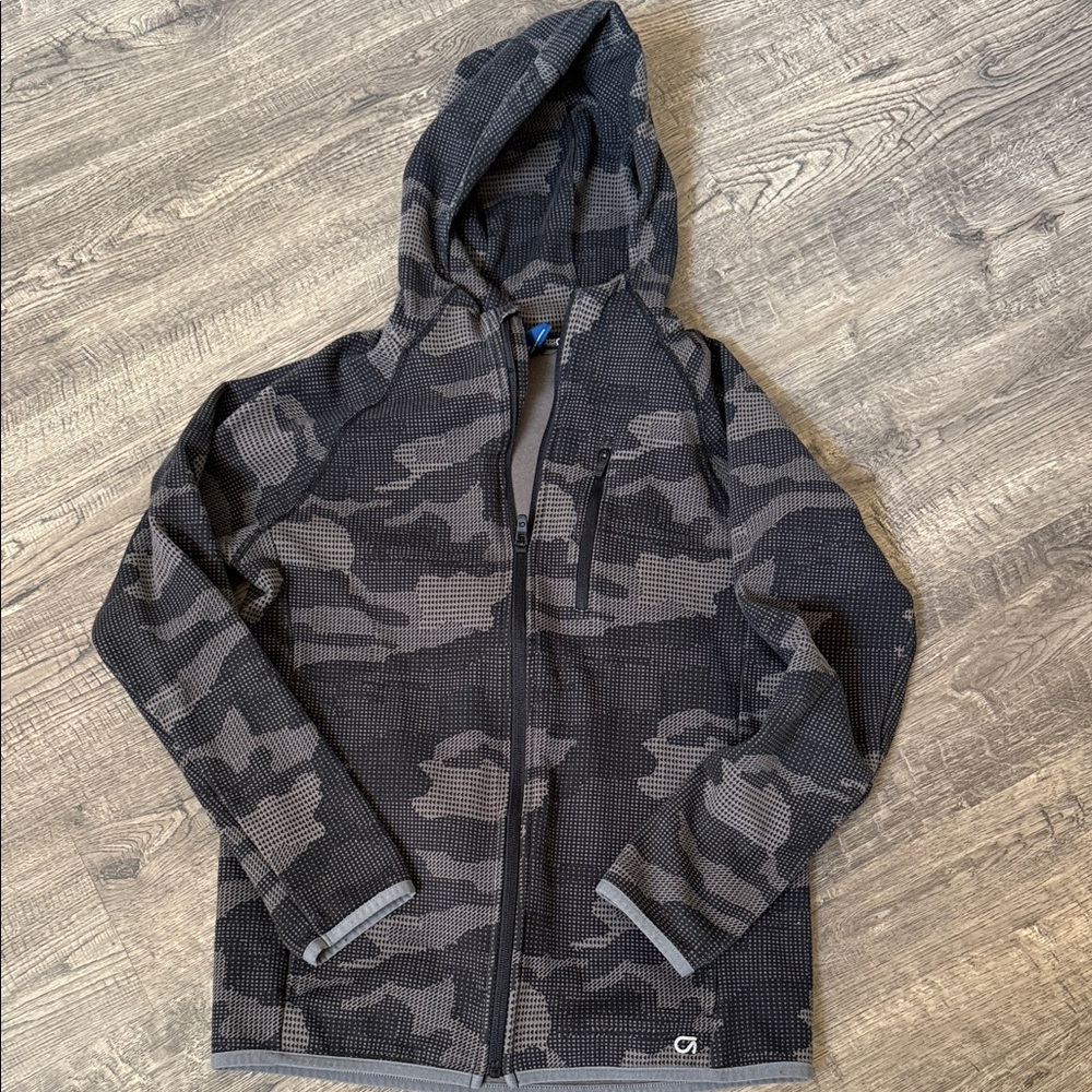 GAP Gray Patterned Hoodie